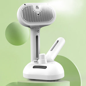 Pet Spray Comb Pin Brush Cat Grooming Comb For Removing Fur And Detangling Knots